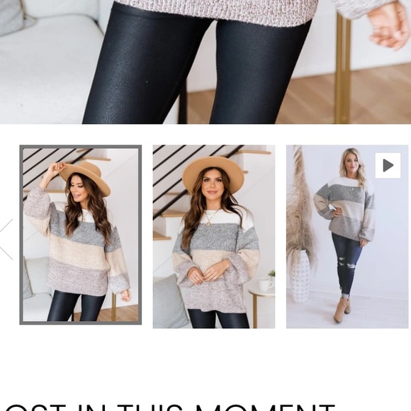 Colorblock sweater - Picture 2 of 5